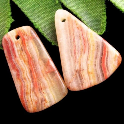 Подвески с камнем халцедон H51240