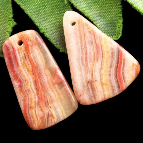 Подвески с камнем халцедон H51240