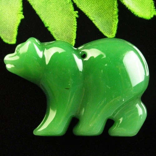 Подвеска с камнем жадеит H66459