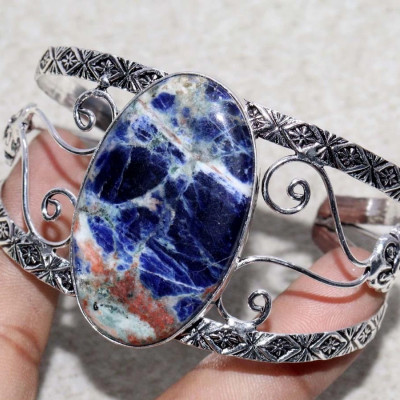 Браслет с камнем содалит YES-45408