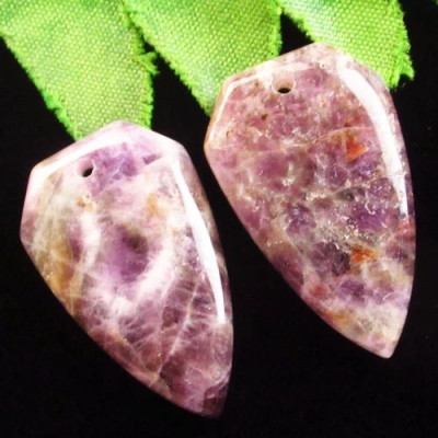 Подвески с камнем аметист H75043 