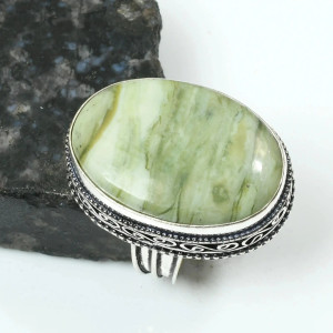 Кольцо с камнем ларсонит AR-27003
