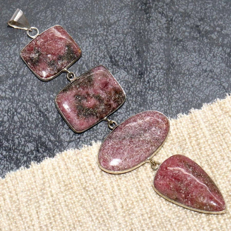 Подвеска с камнем тулит YES-68325