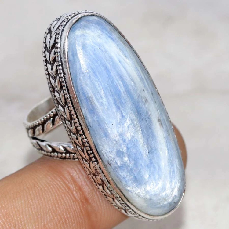 Кольцо с камнем кианит, 20 размер WOW-19490