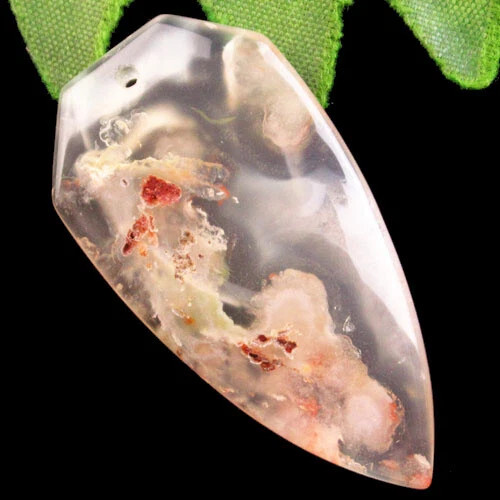 Подвеска с камнем агат сакура H52181