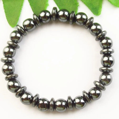 Браслет с камнем гематит H52213