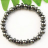 Браслет с камнем гематит H52213