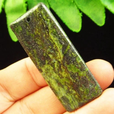 Подвеска с камнем яшма H66806