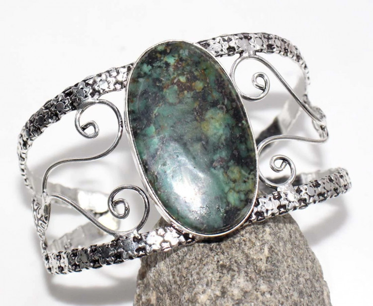 Браслет с камнем африканская бирюза YES-78498