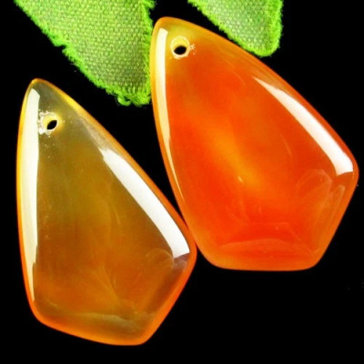 Подвески с камнем агат H99857