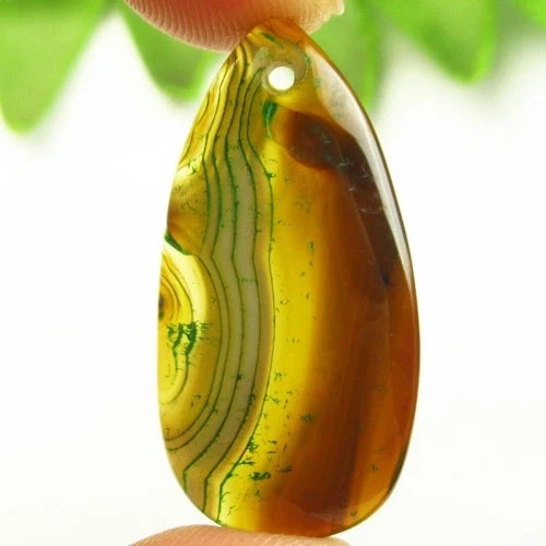 Подвеска с камнем агат H84631