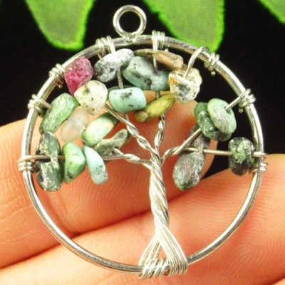 Подвеска с камнем агат H89737