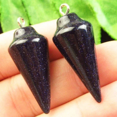 Подвески с камнем авантюрин H76694